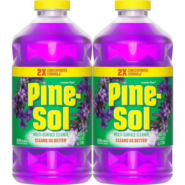 Pine-Sol 80 OZ. Lavender Disinfecting All-Purpose Cleaner (2-Pack)