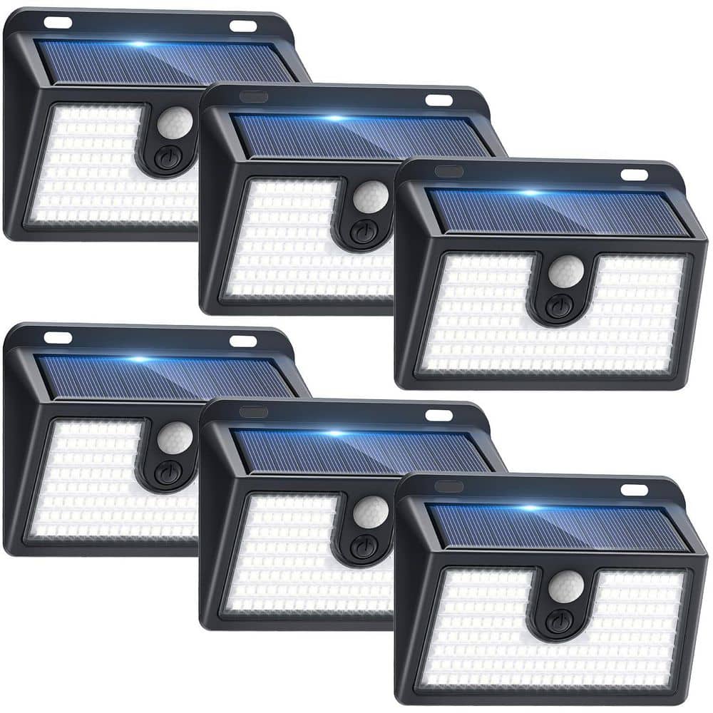 6 Packs Solar Motion Sensor Outdoor Lights, Super Bright Solar Lights Outdoor Waterproof, 3 Lighting Modes price history on PriceWatchPro