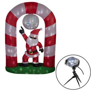 8 ft. Tall Airblown-Otto in Santa Suit-Universal