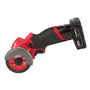 M12 FUEL 12V 3 in. Lithium-Ion Brushless Cordless Cut Off Saw Kit w/XC High Output 5.0 Ah Battery Pack