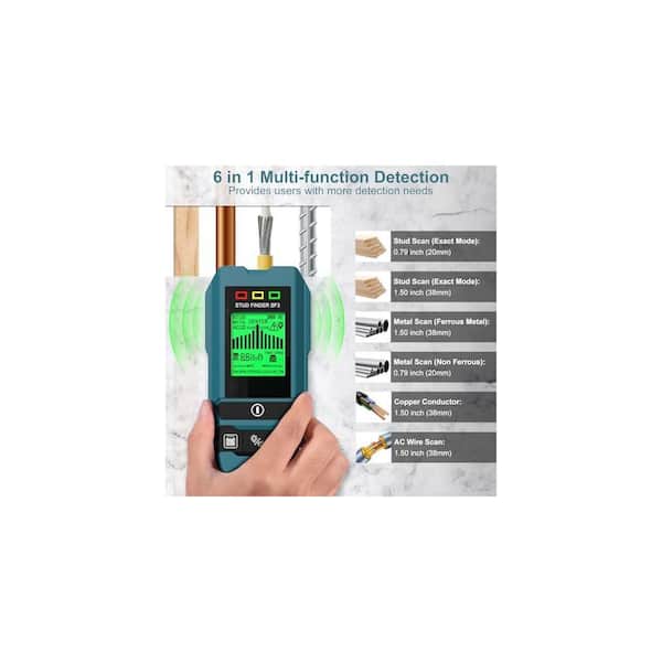 Futech WS4300 Muurscanner - hout/metaal/electra - 38mm