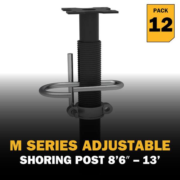 8 ft. 6 in. to 13 ft. Medium Duty Adjustable Shoring Post (Pack of 12)