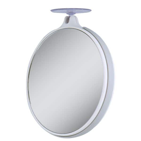 Zadro 5X/10X Magnification Spot Makeup Mirror in White