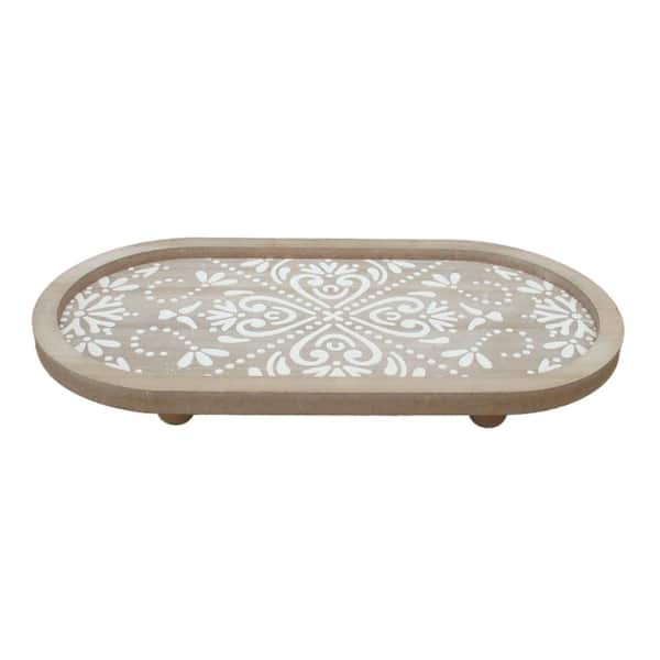 OYOY - Small Inka Wood Tray Round in Nature