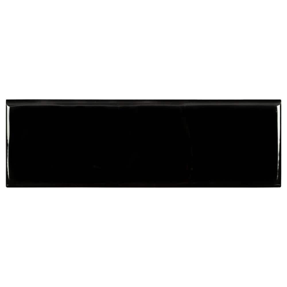 Reviews For MSI City Nero Bullnose 4 In X 12 In Glossy Ceramic Wall if-you-pay-your-credit-card-bill-early-customer-service-savepaying