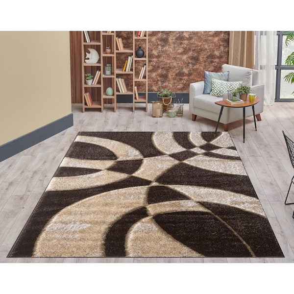 Gorilla Grip Premium Faux Fur Area Rug 4x6 Fluffy Shag Carpet