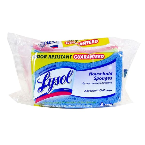 Lysol Cellulose Sponge (3-Pack)