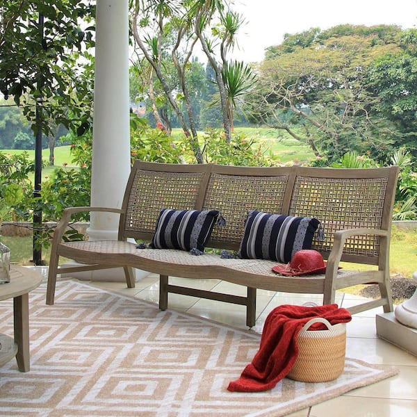 Cambridge Casual Cambridge Casual Zuma Teak Wood Patio Sofa 151123