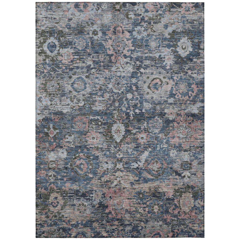 Chantille Machine Washable Indoor/Outdoor Abstract ACN2430 Denim 10 ft. x 14 ft. Area Rug price history on PriceWatchPro
