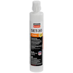 SET-3G 8.5 oz. High-Strength Epoxy Adhesive with 1 Nozzle and Extension
