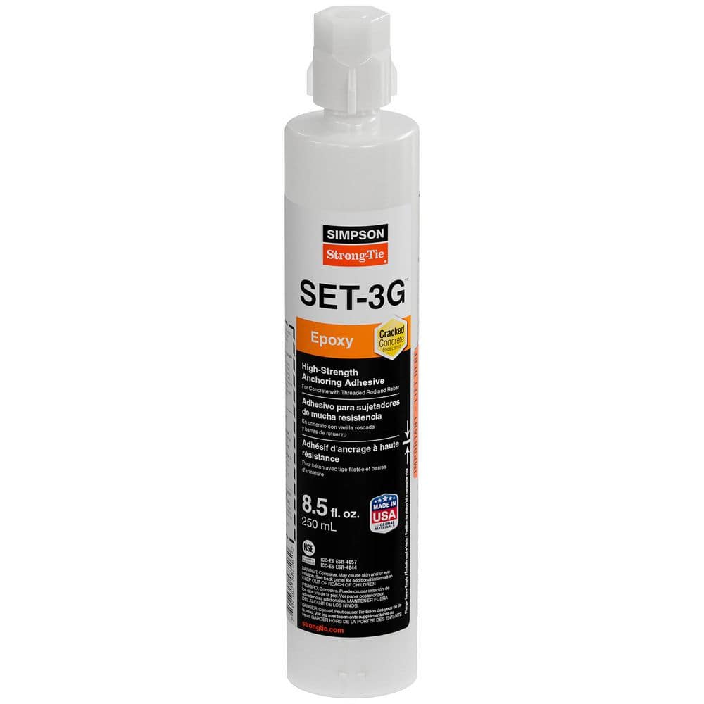 Simpson Strong-Tie SET-3G 8.5 oz. High-Strength Epoxy Adhesive