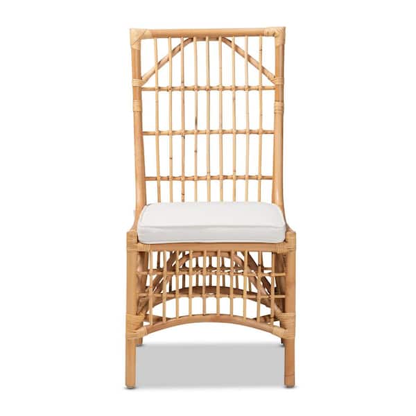 bali & pari Rose Natural Rattan Dining Chair