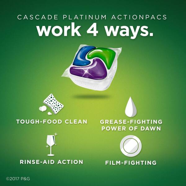 Cascade 2 75 Oz Original Scent 3 16 Oz Fresh Scent Dishwashing Liquid 2 Fresh Scent Dishwasher Pods 62 Cnt Bundle