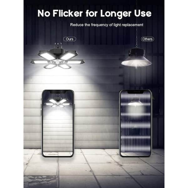 Lukyamzn 200W 20000-Lumens LED Shop Light Plug-In Ceiling Light