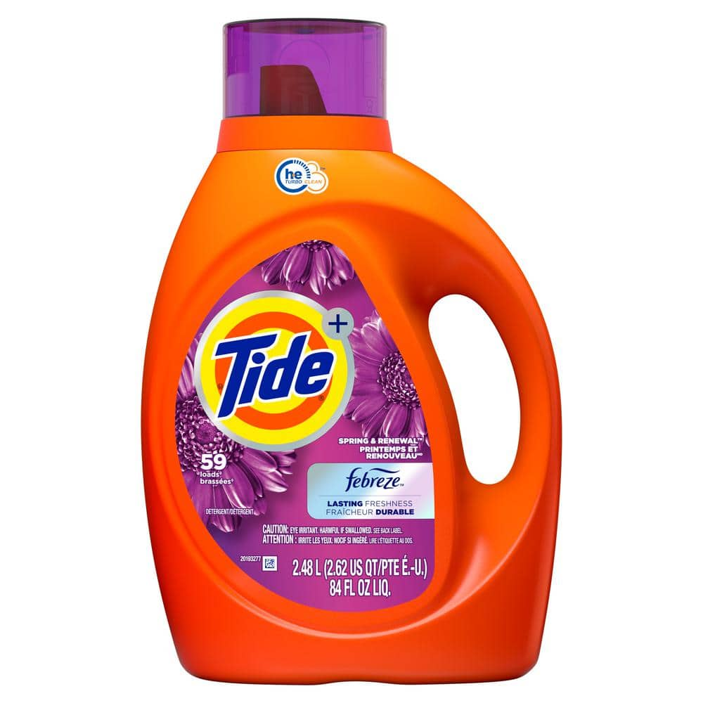 UPC 030772122372 product image for 84 oz. HE Febreze Spring and Renewal Scent Liquid Laundry Detergent (59-Loads) | upcitemdb.com