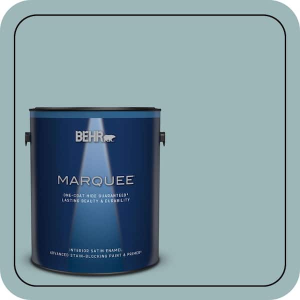 BEHR MARQUEE 1 gal. #PPU13-12 Harmonious One-Coat Hide Satin Enamel Interior Paint & Primer