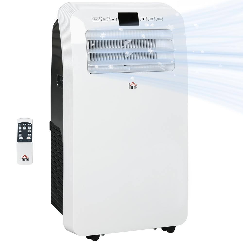 SOZT 13,000 BTU (DOE) Portable Air Conditioner Cools 600 Sq. Ft.3-in-1 AC with Dehumidifier, Cooling Fan, Remote, 24H Timer