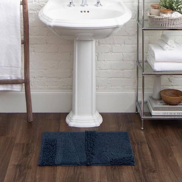Composition Twilight 24 in. x 60 in. Cotton Bath Mat
