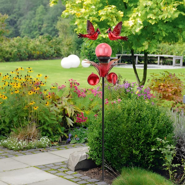 Enchanted Garden® 36 Hummingbird Wind Chime Yard Stake at Menards®