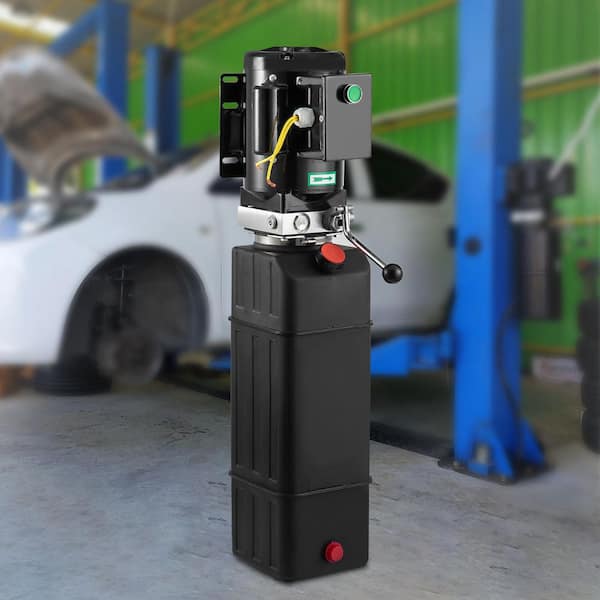 Hydraulic Pump 4 Gal. Hydraulic Motor Hydraulic Lift Single Phase Car Lift 3450 RPM Dump Trailer 208-230 V Portable