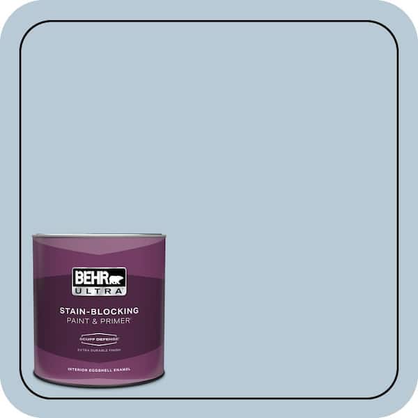 BEHR ULTRA 1 qt. #PPU14-15 Denim Light Extra Durable Eggshell Enamel Interior Paint & Primer