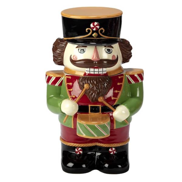 Certified International Holiday Magic Nutcracker Cookie Jar