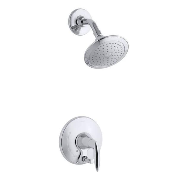 KOHLER Alteo 1-Handle Shower Faucet Trim with Diverter Button in Polished Chrome (Valve Not Included)
