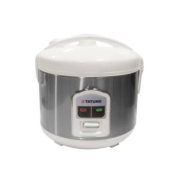 Tatung 8-Cups (Uncooked) Rice Cooker with Stainless Steel Inner Pot
