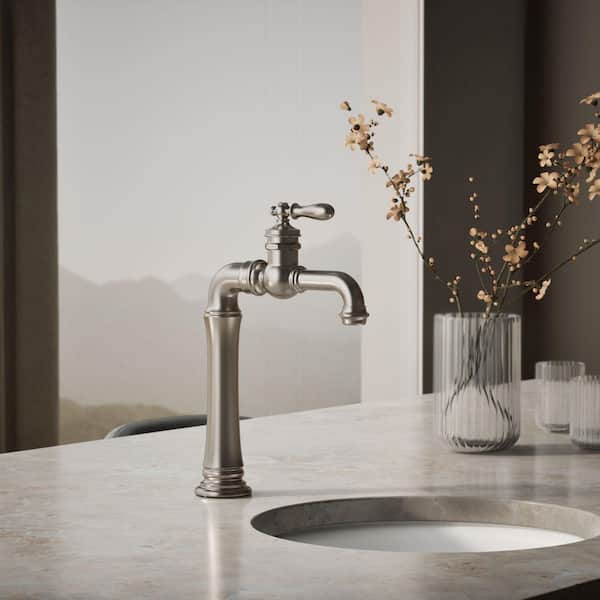 KOHLER Artifacts Single-Handle Gentleman's Bar Faucet in Vibrant