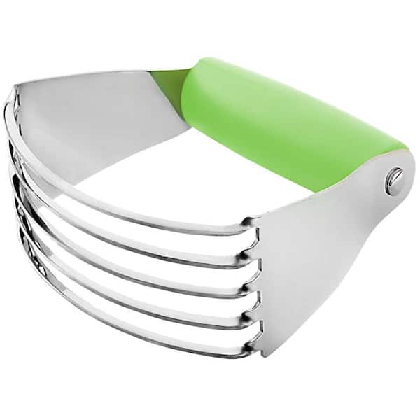 Zulay Kitchen 1-Piece Stainless Steel Dough Blender and Pastry Cutter