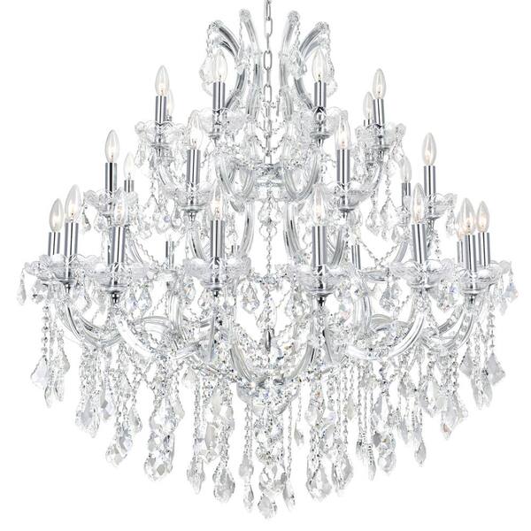 Church's　白色 MERODY 38 CWI Lighting Maria Theresa 33 Light Up Chandelier With