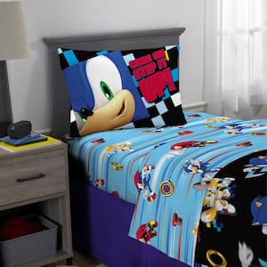 Sonic "Super Sonic Speed" Twin Bed In A Bag