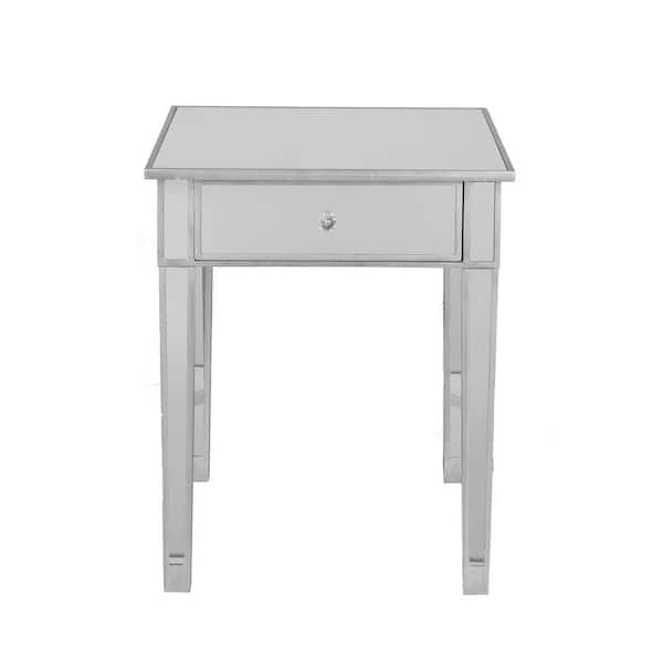 Unbranded Mirage Accent Table in Mirrored