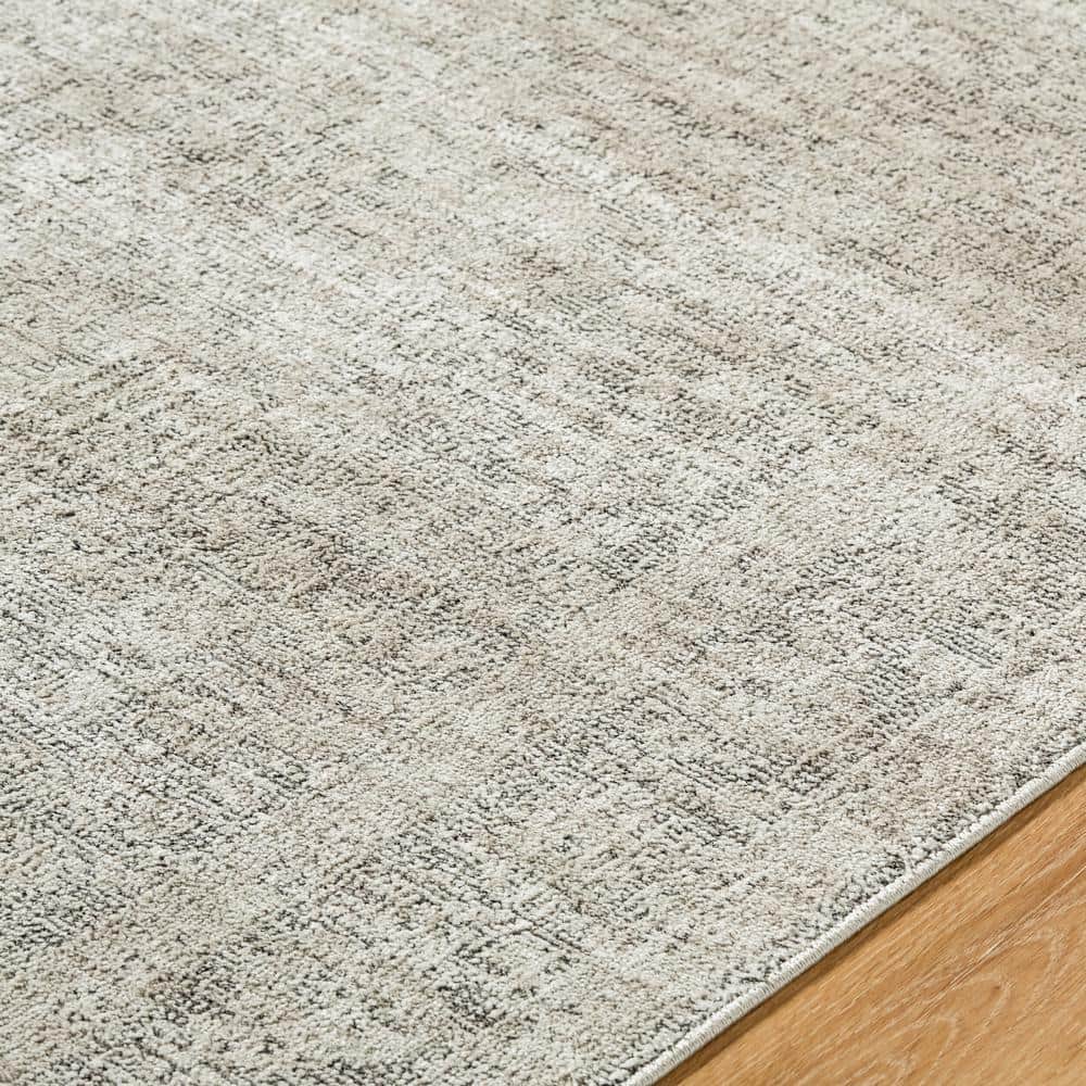 Maria Elena Gray Synthetic Rectangular Area Rug