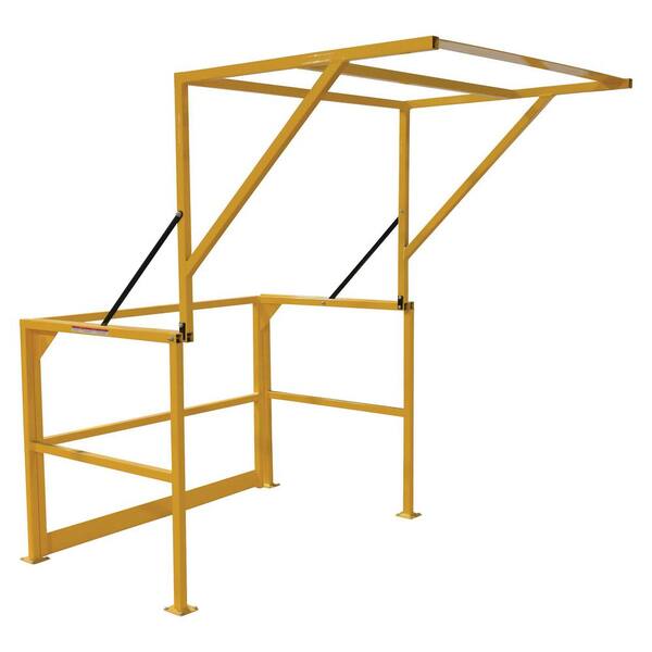 Vestil 42 in. Square Steel Mezzanine Safety Gate
