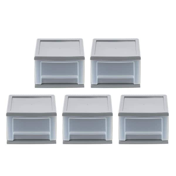 Iris USA, Inc. 12 W Stackable Storage Drawer, Pack of 3