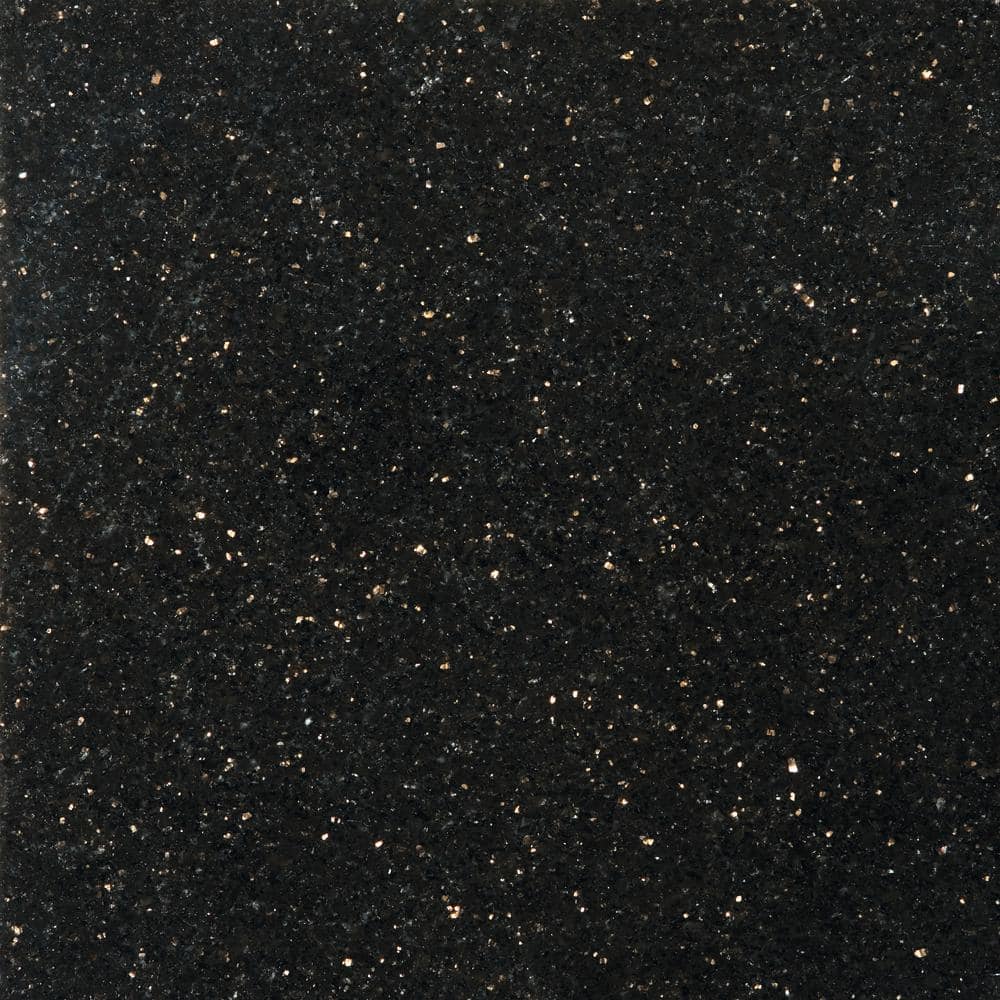 Emser Tile Granite Galaxy Black, Black Galaxy Granite Tile