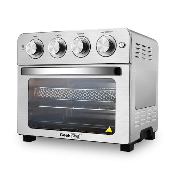 cadeninc 24 qt. Silver Air Fryer Toaster Oven