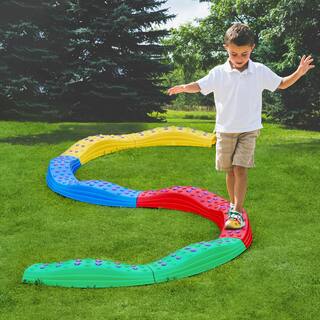 VGEBY Trampoli Giocattolo Per Bambini – Gioco Di Equilibrio Per Esterno, 1 Paio, Sicuri E Leggeri