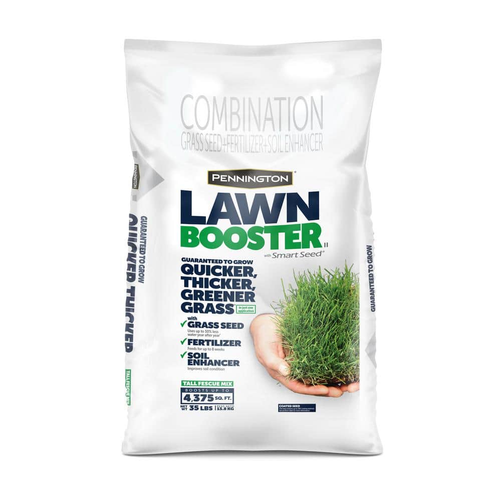 Pennington 35 lbs. Tall Fescue Lawn Booster with Smart Seed, Fertilizer