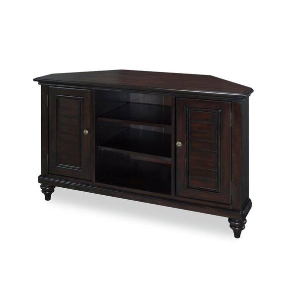 Home Styles Bermuda Espresso Corner TV Stand-DISCONTINUED