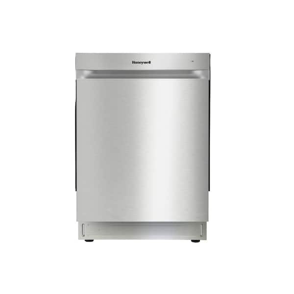 24 in. Dishwasher with 12-Place settings, 7-Washing Cycles, Stainless Steel and Plastic Tub, UL/Energy Star
