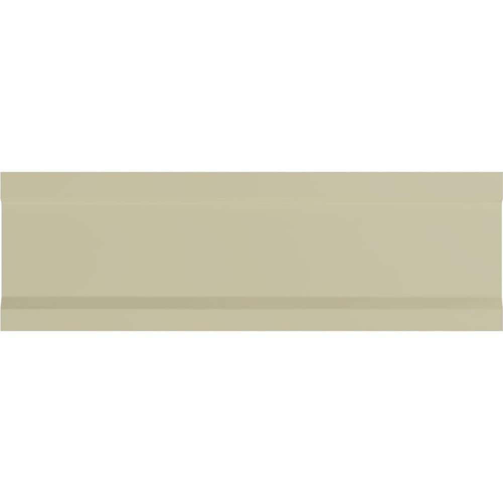 Gray Polyurethane Geometric Chair Rail Moulding Sample