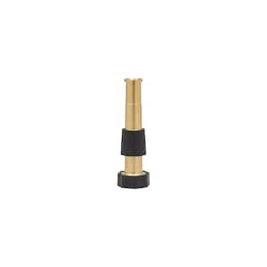 5 in. Brass Adjustable Nozzles with Adjustable Pressure from Fine Mist to Heavy Jet Stream