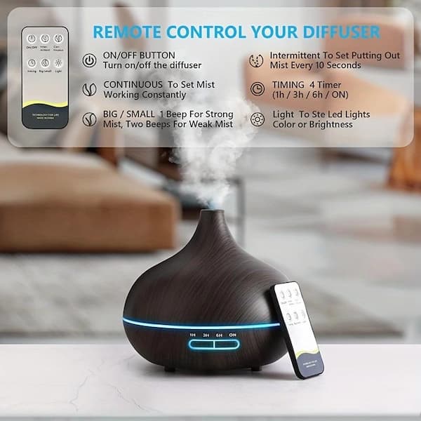 Electric Essential Oil Diffusers, Ultrasonic Humidifier Electric