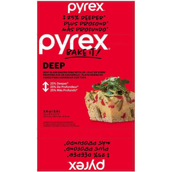 Pyrex Advantage 8-in. Square Baking Dish