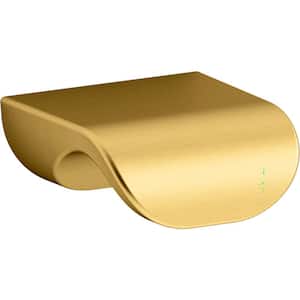 Avid 1-Piece Bath Hardware Set in Vibrant Brushed Moderne Brass