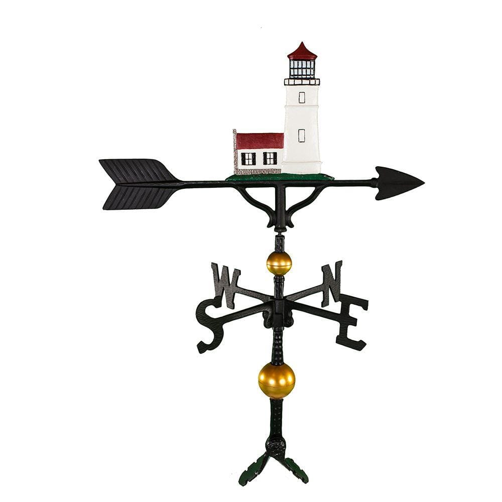 32 in. Deluxe Color Cottage Lighthouse Weathervane price history on PriceWatchPro