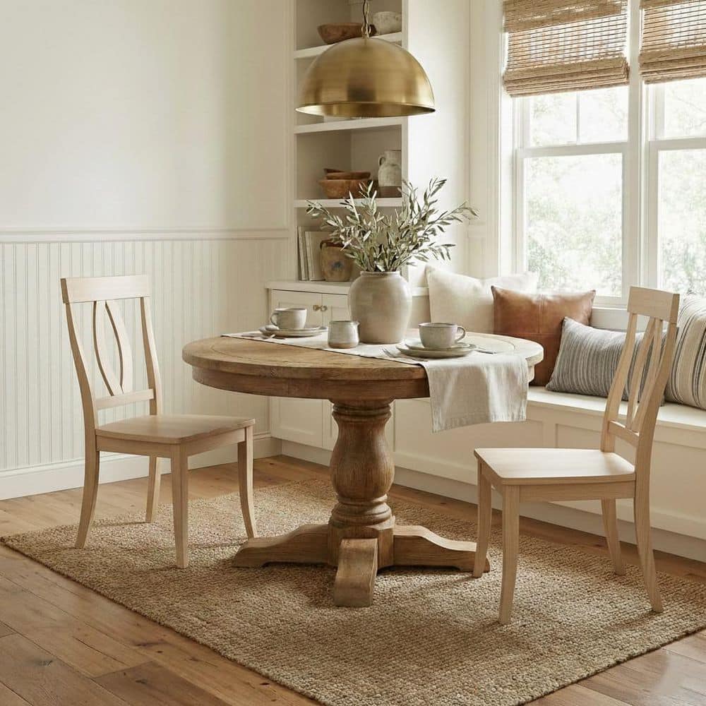 Verona Honey Solid Wood Dining Side Chair Set of 2 price history on PriceWatchPro