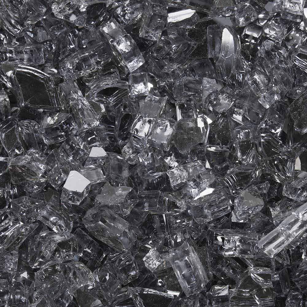 1/4 in. 10 lbs. Interstellar Gray Reflective Tempered Fire Glass in Jar price history on PriceWatchPro